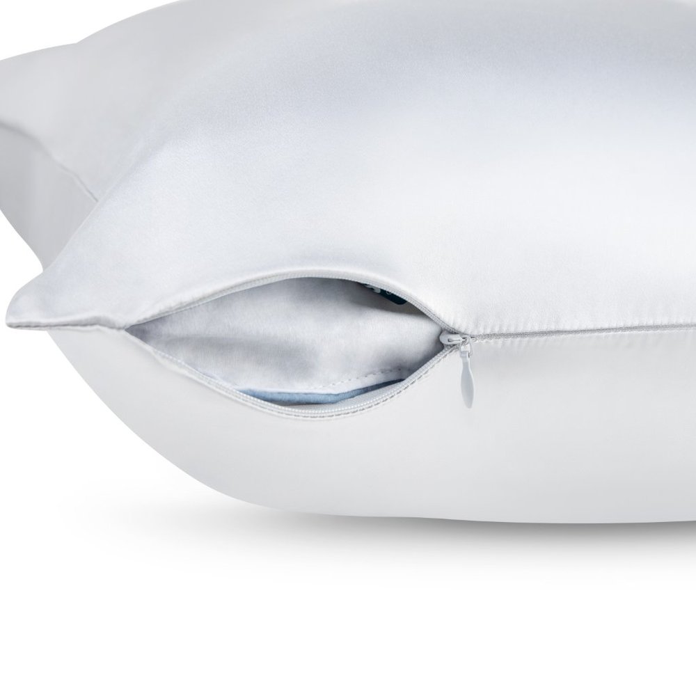 2 NEW 100% Mulberry Silk Pillowcase W/hidden zipper. Standard, Queen, King sizes - Picture 7 of 11